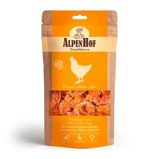 AlpenHof Soft chicken rings / Лакомство Альпенхоф для Щенков и Мелких собак Колечки из филе Курицы