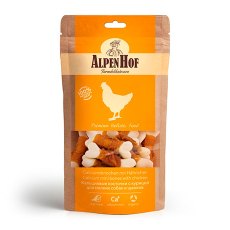 AlpenHof Calcium mini bones with chicken /Лакомство Альпенхоф для Щенков и Мелких собак Кальциевые косточки с Курицей