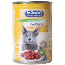 Dr.Clauder's / Консервы Доктор Клаудерс для кошек Кусочки в соусе с Курицей (цена за упаковку)