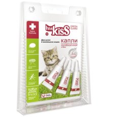 ms KisS / Капли Мисс Кисс для Котят и маленьких кошек Репеллентные 1 мл