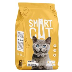 Smart Cat / Cухой корм Смарт Кэт для Котят с Цыпленком
