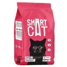 Smart Cat / Сухой корм Смарт Кэт для взрослых кошек с Ягненком