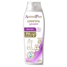 Animal Play / Шампунь Энимал Плей PH Баланс для Котят с Витаминами и экстрактом Календулы Без слез