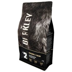 Berkley №2 / Сухой корм Беркли для Щенков Мелких и Средних пород Говядина с рисом