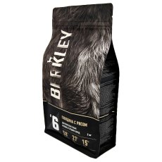 Berkley №6 / Сухой корм Беркли для взрослых собак Мелких и Средних пород Говядина с рисом