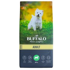 Mr.Buffalo Adult Mini / Сухой корм Мистер Бафало для собак Мелких пород Ягненок