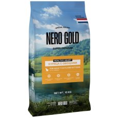 Nero Gold / Сухой корм Неро Голд для взрослых кошек и котят Курица с овощами