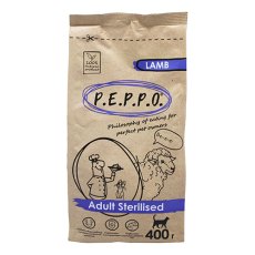 P.E.P.P.O. Adult Sterilised Lamb / Сухой корм Пеппо для взрослых Стерилизованных кошек Ягненок