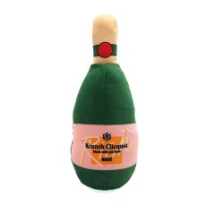 Mr.Kranch / Игрушка Мистер Кранч для собак Шампанское Kranch Clicqout с пищалкой