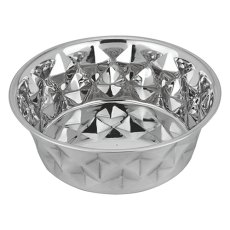 Mr.Kranch Daimond / Миска Мистер Кранч для животных Нескользящее основание нержавеющая сталь