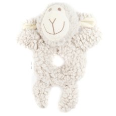 Aromadog Senior / Игрушка Аромадог для собак Овечка-кольцо с пищалкой Серый