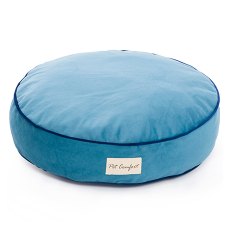 Pet Comfort Oscar Leo 22 / Лежанка Пет Комфорт для кошек и собак Мелких пород Голубой