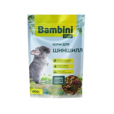 Bambini Pets / Корм Бамбини Петс для шиншилл
