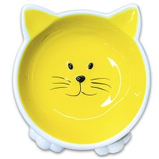 Mr.Kranch / Миска керамическая Мордочка кошки на ножках 100мл
