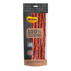 Мнямс 100% Натуральное лакомство для собак Колбаски Охотничьи
