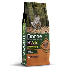 Monge Dog BWild Grain Free Adult All Breeds Duck / Сухой Беззерновой корм Монж Бивайлд для взрослых собак всех пород Утка картофель