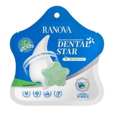 Ranova / Лакомство Ранова для кошек сублимированное Звёздочка для зубов с Курицей и ячменем