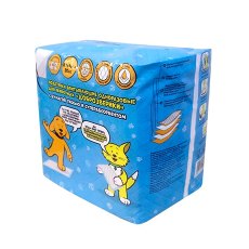 Доброзверики / Подстилки впитывающие для животных с Бумагой Тиссью и Суперабсорбентом 20шт