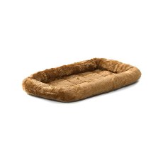 MidWest Quiet Time Pet Bed / Лежанка Мидвест Меховая Коричневая