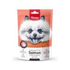 Wanpy Fish Shape Bites Salmon / Лакомые кусочки Ванпи в форме рыбок из нежного Лосося