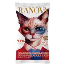 Ranova / Полнорационный сублимированный сухой корм Ранова для кошек с Курицей и лососем