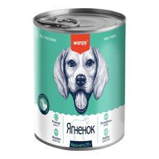 Wanpy / Влажный корм Консервы Ванпи для собак Ягненок (цена за упаковку)