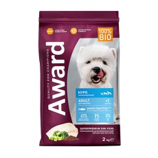 Award All Breed Adult Hypo / Сухой корм Авард для взрослых собак всех пород Белая рыба брокколи сельдерей семя льна