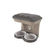 Bama Pet Maxi / Миска Бама Пет Настенная Двойная 2200 мл 50х29х52h см