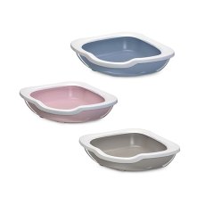 IMAC Fred / Туалет-лоток Аймак для кошек Угловой 51х51х15,5h см