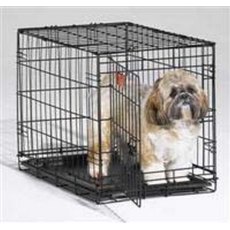 MidWest iCrate Dog Crate / Клетка Мидвест 1 дверь Черная