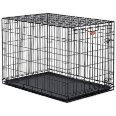 MidWest iCrate Dog Crate / Клетка Мидвест 1 дверь Черная