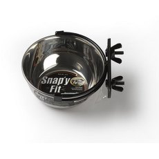 MidWest Snapy Fit Stainless Steel / Миска Мидвест для клеток и вольеров Нержавеющая сталь