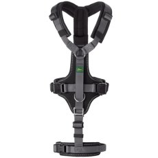 Hunter Safety Maldon / Шлейка Хантер для собак с ручкой нейлон Черно-серая