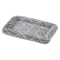 MidWest Deluxe Wave Bed / Лежанка Мидвест Меховая Серая для собак и кошек