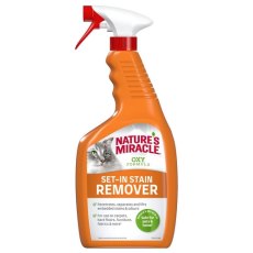 8in1 Nature's Miracle Orange-Oxy Formula / 8в1 Уничтожитель пятен и запахов для кошек Окси-формула
