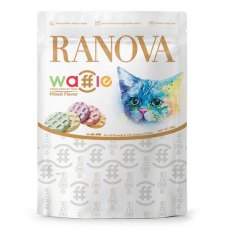 Ranova / Лакомство Ранова для кошек сублимированное Вафли ассорти вкусов