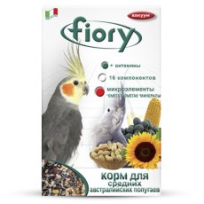 Fiory Parrocchetti Australian / Корм Фиори для Средних Австралийских попугаев