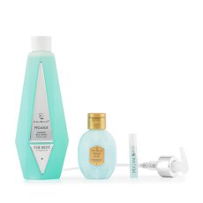 Iv San Bernard The Best line Pegasus / Набор Ив Сан Бернард Шампунь Кондиционер Парфюм для собак и кошек с Длинной шерстью с экстрактом Мальвы