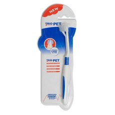 Show Tech Trio-Pet Toothbrush / Зубная щетка Шоу Тех для собак и кошек 3-х сторонняя