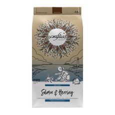 Craftia Natura Puppy Toy & Small Breed Salmon & Herring / Сухой корм Крафтия для Щенков Миниатюрных и Мелких пород Лосось сельдь