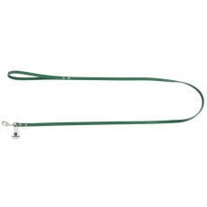 Mr.Kranch / Поводок Мистер Кранч для собак из Натуральной кожи с QR-адресником Зеленый