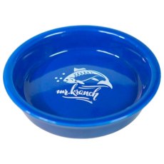 Mr.Kranch / Миска керамическая для кошек Форель Синяя