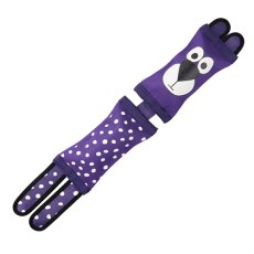 Mr.Kranch / Игрушка Мистер Кранч для собак Медвежонок из пожарного шланга фиолетовая