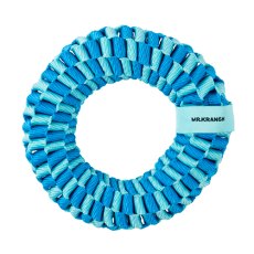 Mr.Kranch / Игрушка Мистер Кранч для собак Плетеное кольцо голубая