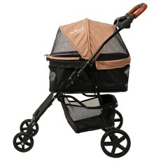 Mr.Kranch / Коляска Мистер Кранч прогулочная для собак и кошек бежевая