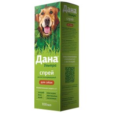 Apicenna ДАНА УЛЬТРА спрей для собак защита от внешних паразитов