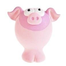 Homepet Bubble / Игрушка Хоумпет для собак Свинка с пищалкой латекс