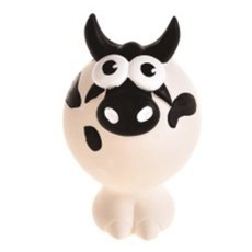 Homepet Bubble / Игрушка Хоумпет для собак Корова с пищалкой латекс