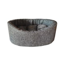 Homepet Wool / Лежак Хоумпет для домашних животных Жаккард Серый