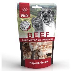 Blitz Beef / Сублимированное лакомство Блиц для собак Корень бычий